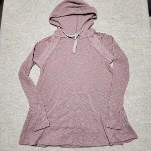 LOGO Lori‎ Goldstein Womens Small Hoodie Long Sleeve Pullover Pocket Tunic Top